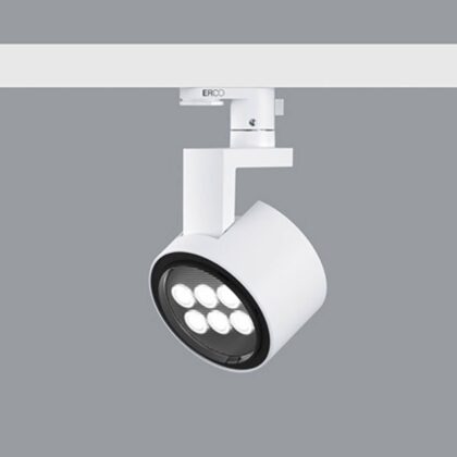 Levné svítidlo od značky ERCO bílá (RAL 9002) hliníkový odlitek/plast