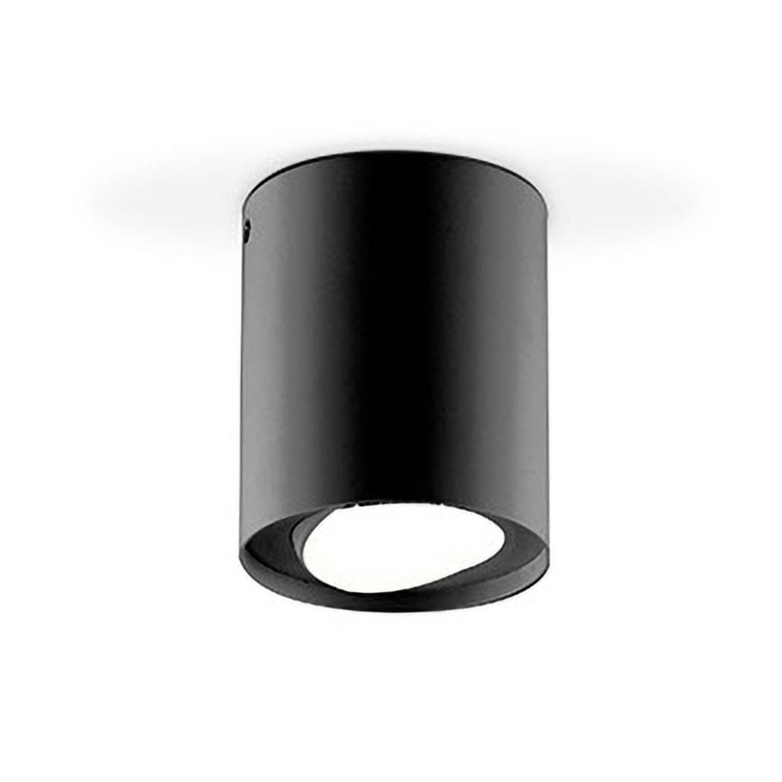 Levné světlo EVN Kardanus LED stropní světlo Ø 9 cm Levné svítidlo od značky EVN černá hliník/plast