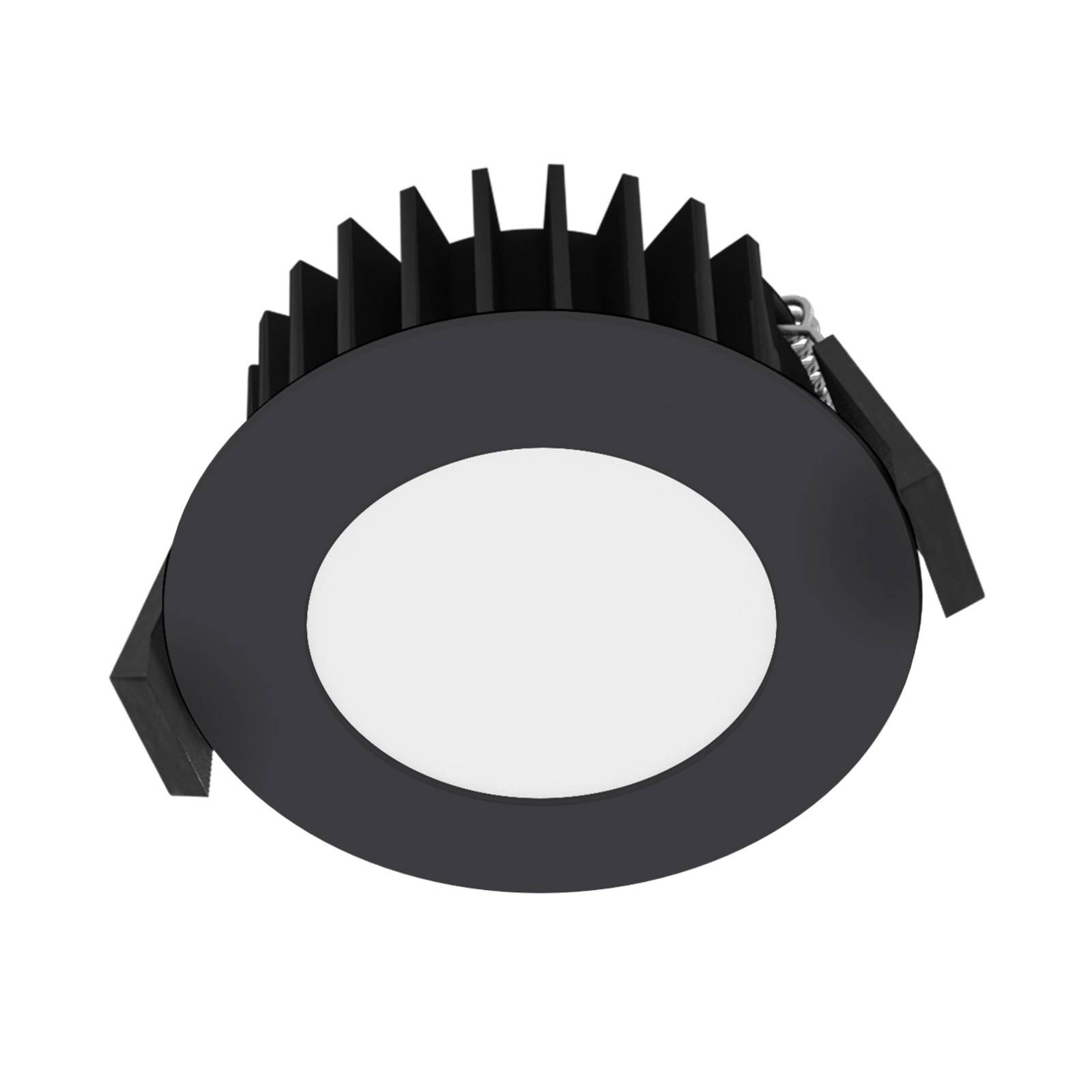Levné světlo EVN Solido68 LED vestavné stropní svítidlo 10W antracitové barvy Levné svítidlo od značky EVN antracit/opál hliník/plast