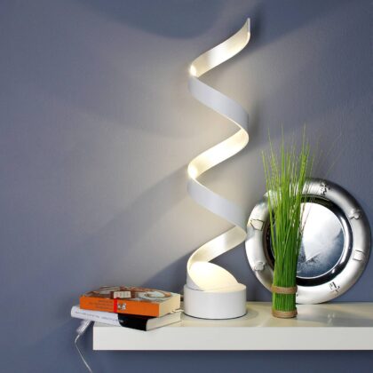Levné svítidlo od značky Eco-Light bílá/stříbrná kov