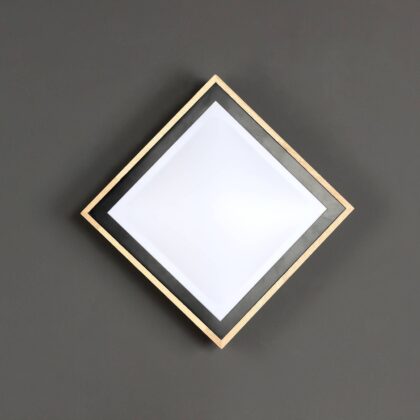Levné svítidlo od značky Eco-Light světlé dřevo/bílá/černá kov/plast
