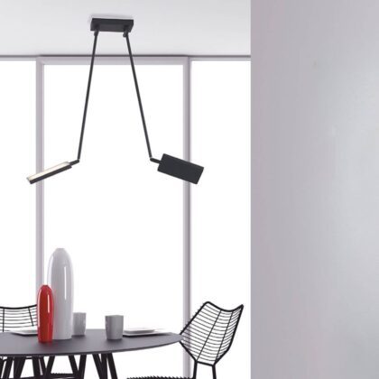Levné svítidlo od značky Eco-Light černý hliník