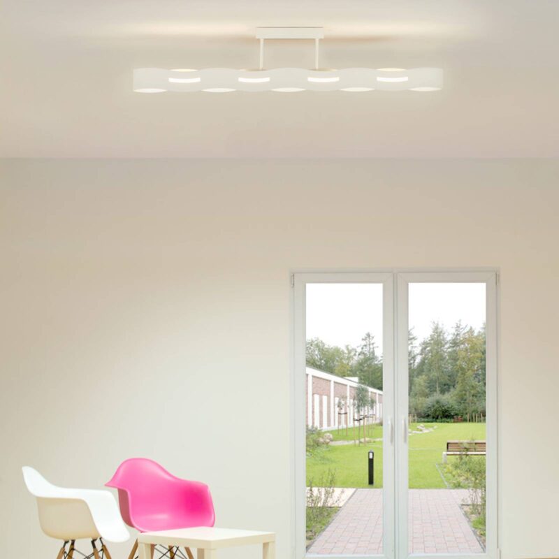 Levné svítidlo od značky Eco-Light bílý kov