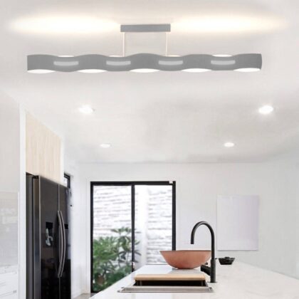 Levné svítidlo od značky Eco-Light niklová barva kov