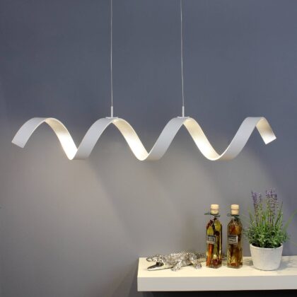 Levné svítidlo od značky Eco-Light bílá/stříbrná kov