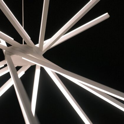 Levné svítidlo od značky Eco-Light bílá hliník/plast