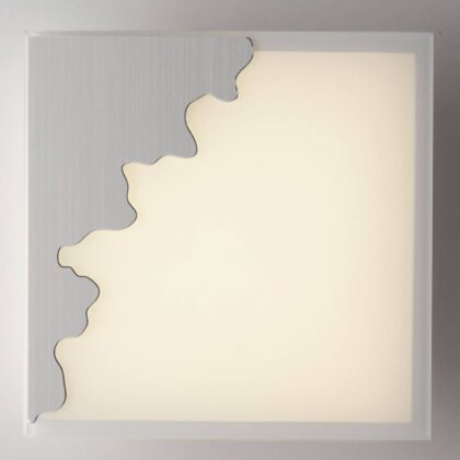 Levné svítidlo od značky Eco-Light stříbrná kartáčovaná/satinovaná hliník/sklo