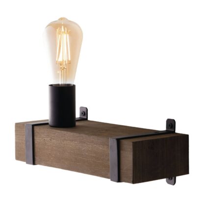 Levné svítidlo od značky Eco-Light dřevo tmavé antické/tmavě hnědá dřevo/kov