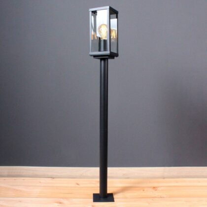 Levné svítidlo od značky Eco-Light černá/čirá hliníkový tlakový odlitek/čiré sklo