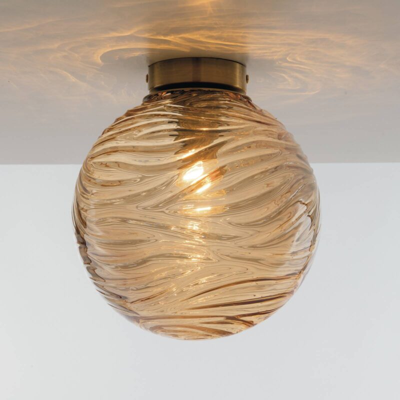 Levné svítidlo od značky Eco-Light bronz/čirá sklo/kov