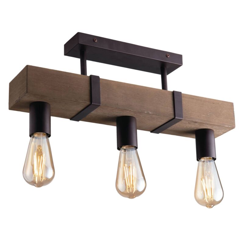 Levné svítidlo od značky Eco-Light dřevo tmavé antické/tmavě hnědá dřevo/kov