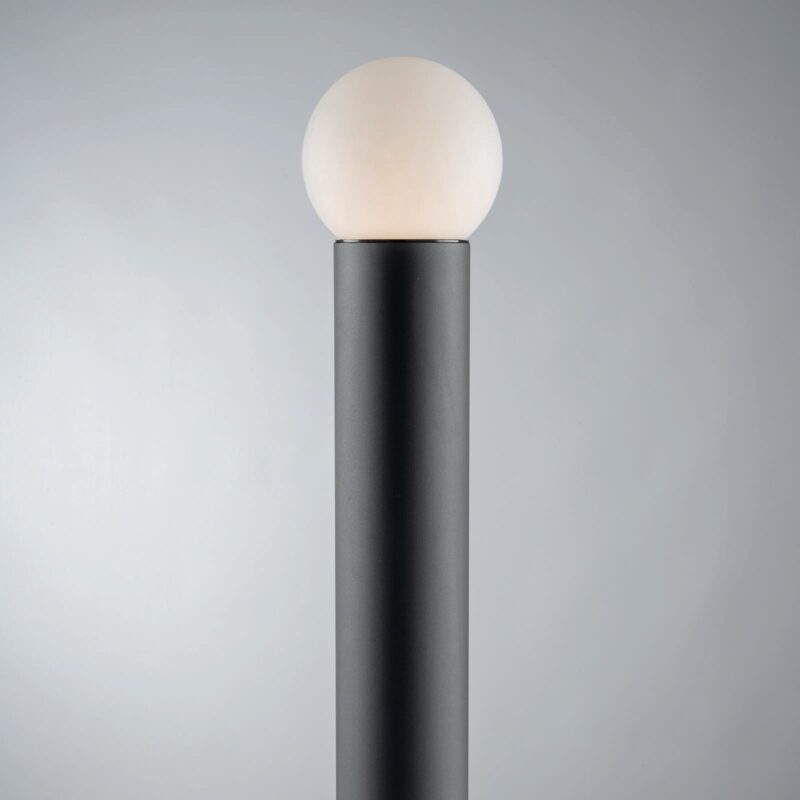 Levné svítidlo od značky Eco-Light černá matná/bílá Hliníkový odlitek/plast odolný proti povětrnostním vlivům