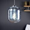 Levné svítidlo od značky Eco-Light šedomodrá/čirá sklo/kov