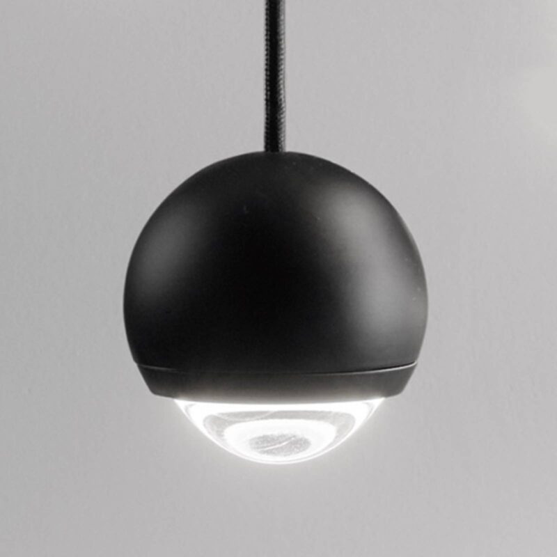 Levné svítidlo od značky Egger Licht černá Hliník