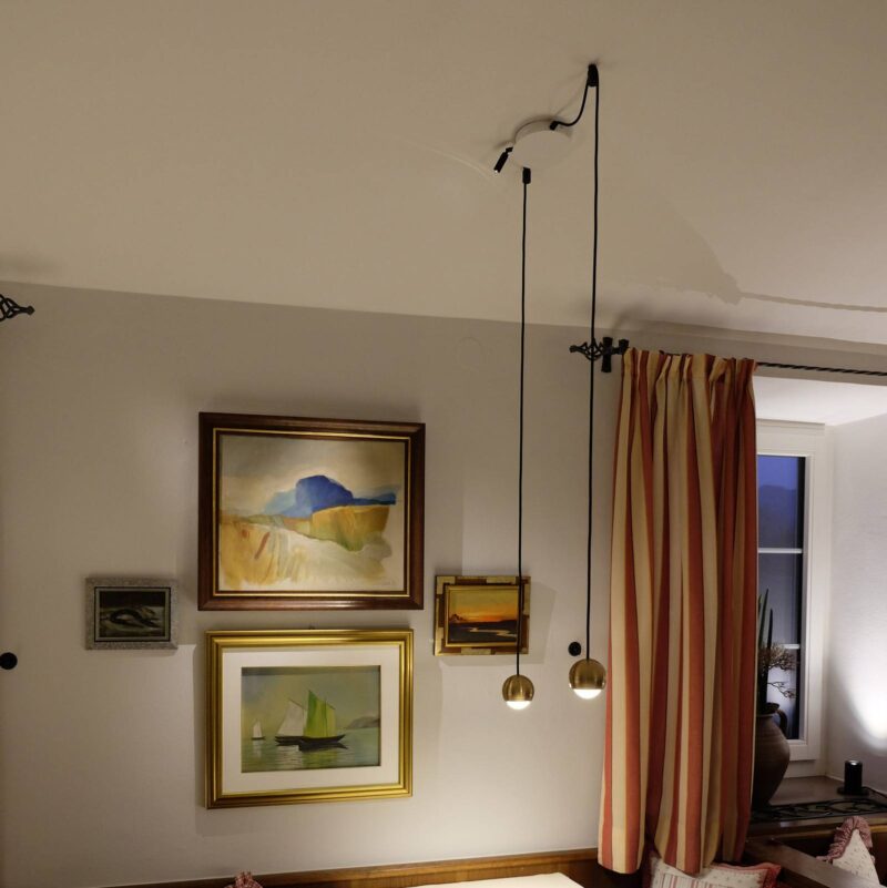Levné svítidlo od značky Egger Licht mosaz Hliník