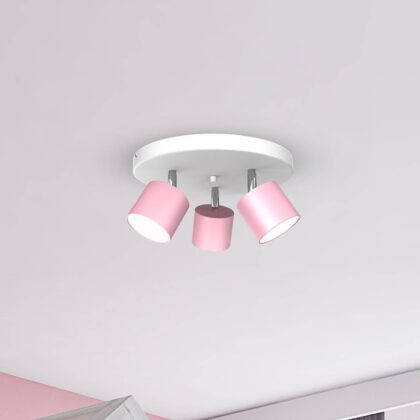 Levné svítidlo od značky Eko-Light růžový kov