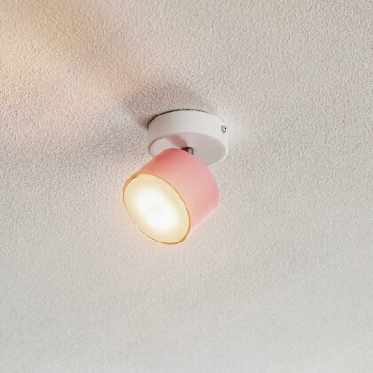 Levné svítidlo od značky Eko-Light růžový kov