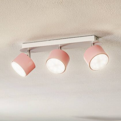 Levné svítidlo od značky Eko-Light růžový kov