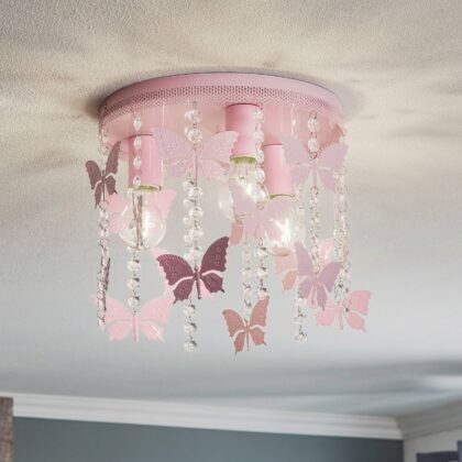 Levné svítidlo od značky Eko-Light růžová ocel/akryl