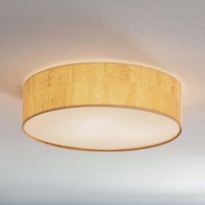 Levné svítidlo od značky Eko-Light hnědá/bílá kov/korek