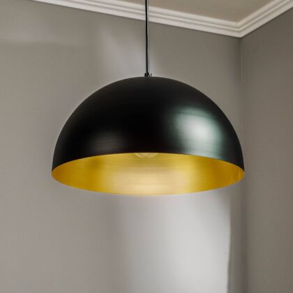 Levné svítidlo od značky Eko-Light černá/zlatá kov