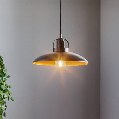 Levné svítidlo od značky Eko-Light černá/zlatá antická ocel