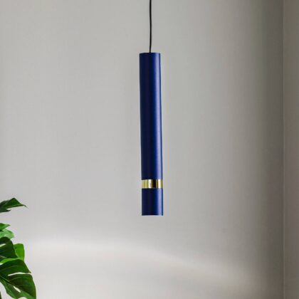 Levné svítidlo od značky Eko-Light tmavě modrá/zlatá kov