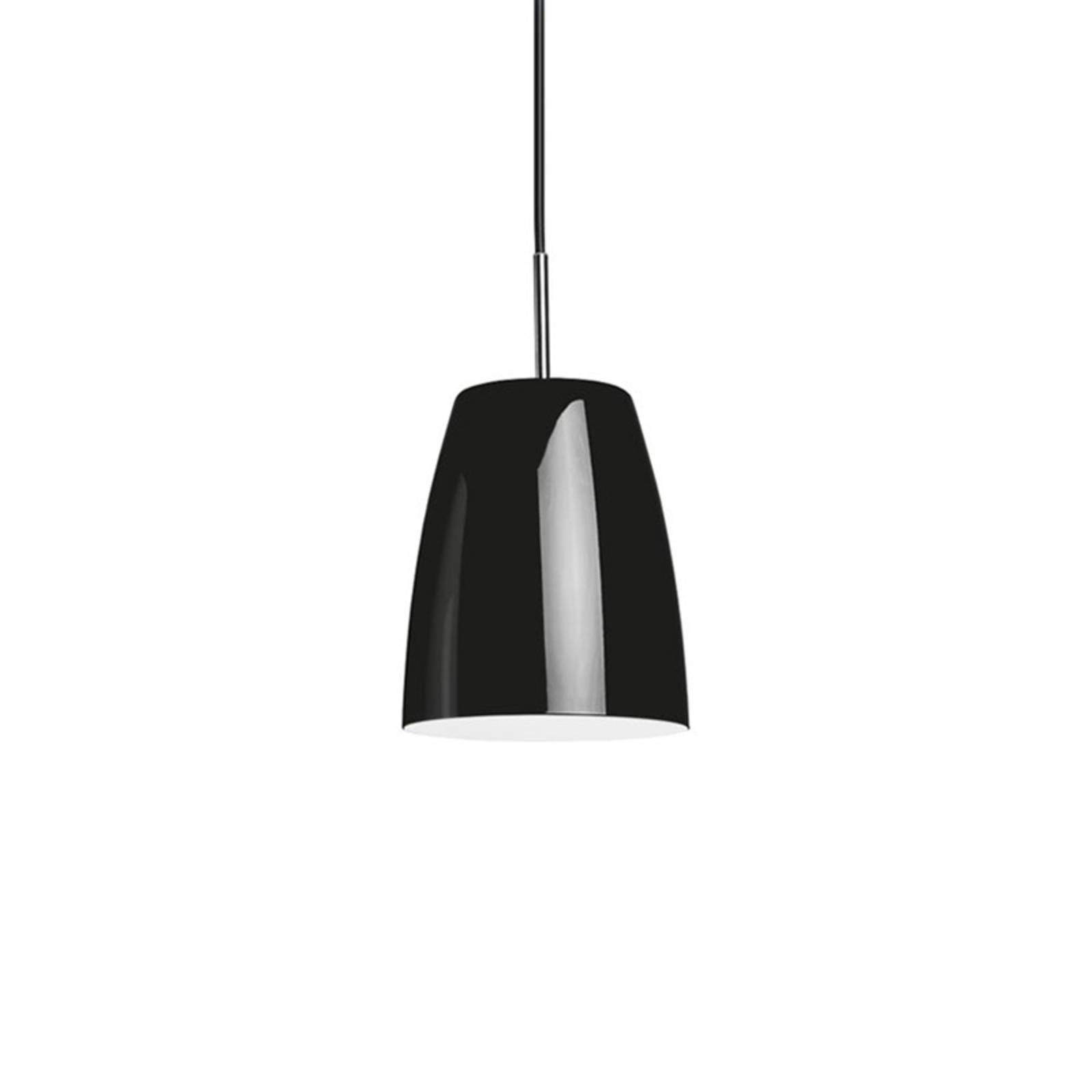 Levné světlo FAGERHULT Fagerhult Terso závěsné svítidlo DALI černé 840 21W Ø25cm Levné svítidlo od značky FAGERHULT lesklá černá/bílá Hliník
