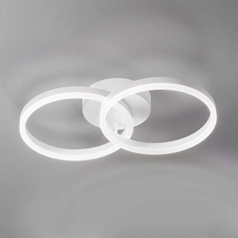 Levné svítidlo od značky Fabas Luce bílé kov/metakrylát