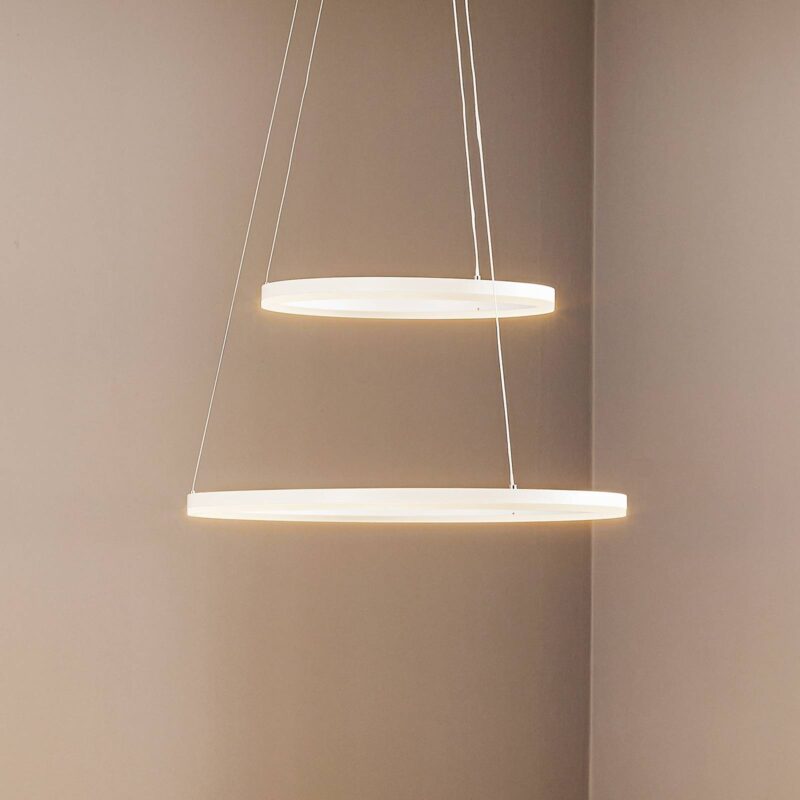 Levné svítidlo od značky Fabas Luce bílá kov/metakrylát