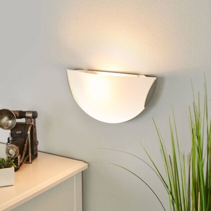 Levné svítidlo od značky Fabas Luce bílá/hliník opálové sklo