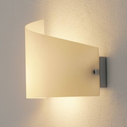 Levné svítidlo od značky Fabas Luce hliník/opálová kov/sklo