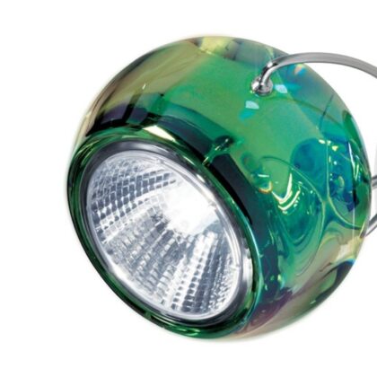 Levné svítidlo od značky Fabbian chrom/průhledná kov/olovnatý křišťál