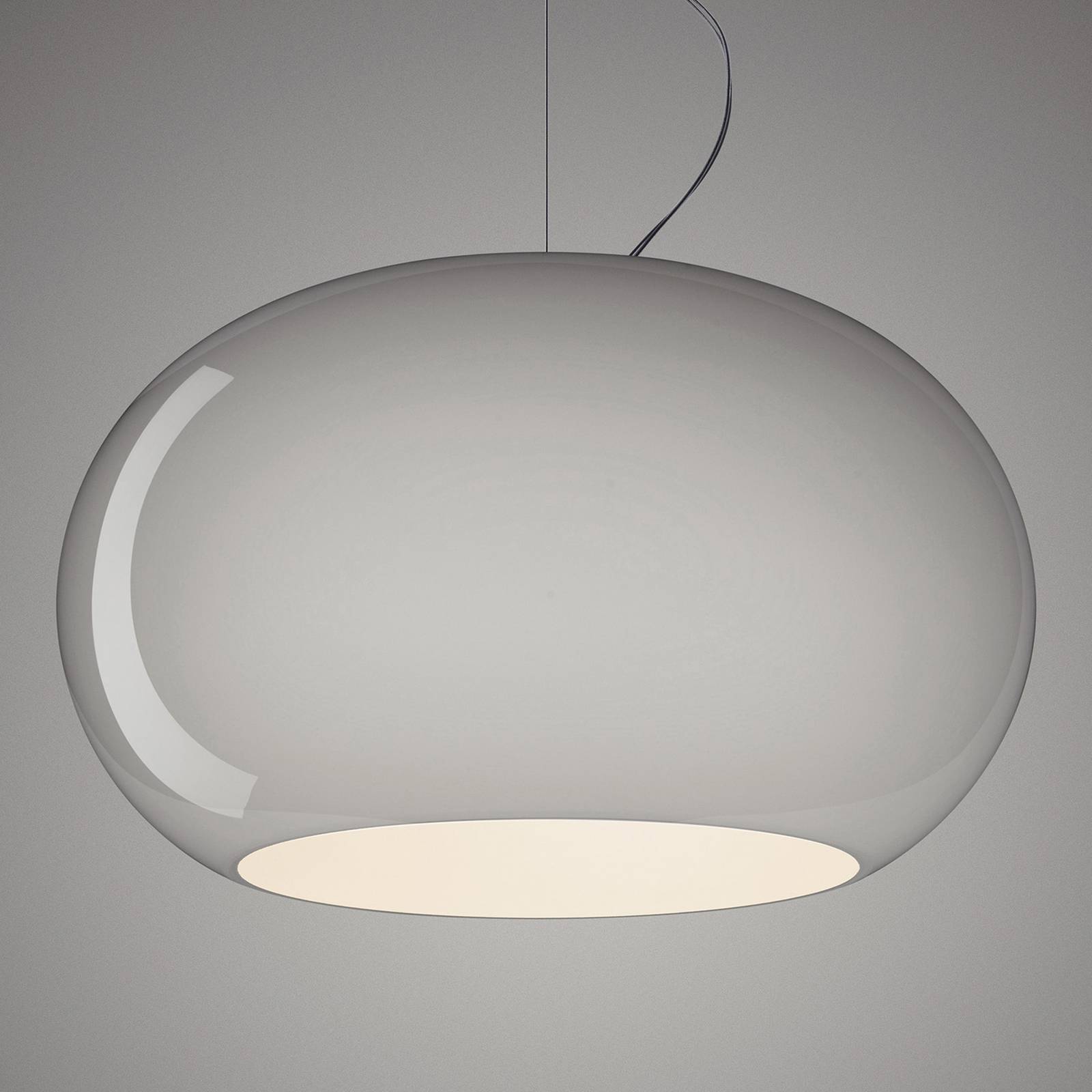 Levné světlo Foscarini Buds 2 LED závěsné světlo Levné svítidlo od značky Foscarini šedá sklo foukané