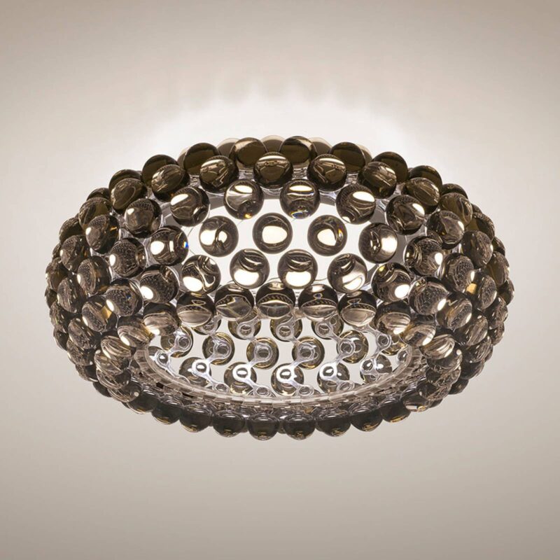 Levné svítidlo od značky Foscarini kouřově šedá PMMA plast/ocel/hliník