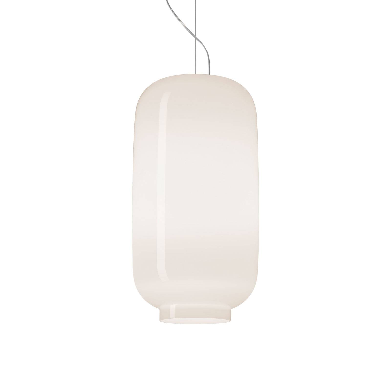 Levné světlo Foscarini Chouchin Bianco 2 LED závěsná lampa zapnuto/vypnuto Levné svítidlo od značky Foscarini opál/bílý Foukané sklo