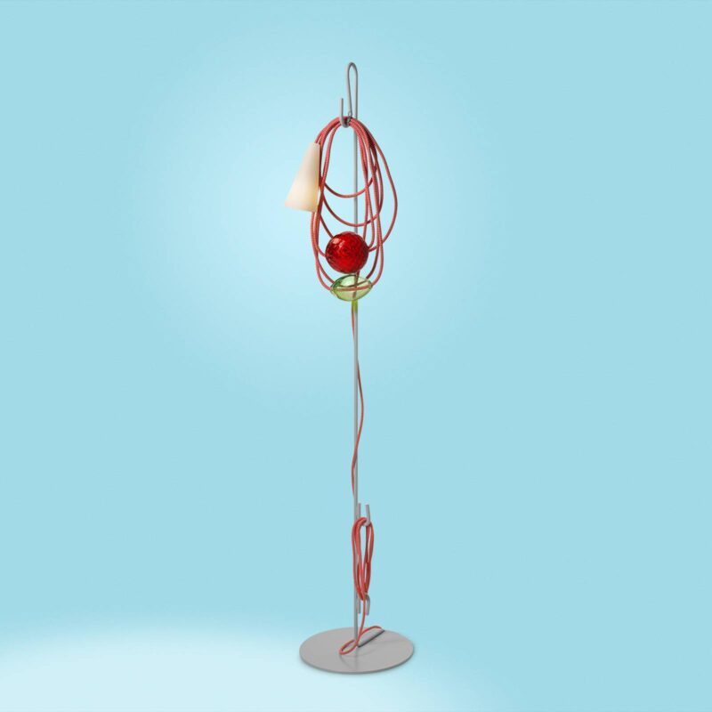Levné svítidlo od značky Foscarini šedá/bílá/červená/zelená porcelán/foukané sklo/lakovaný kov/textil