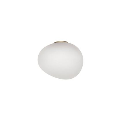 Levné svítidlo od značky Foscarini bílá satinovaná/zlatá ručně foukané sklo/kov