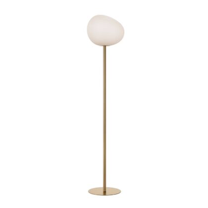 Levné svítidlo od značky Foscarini bílá satinovaná/zlatá sklo foukané/kov