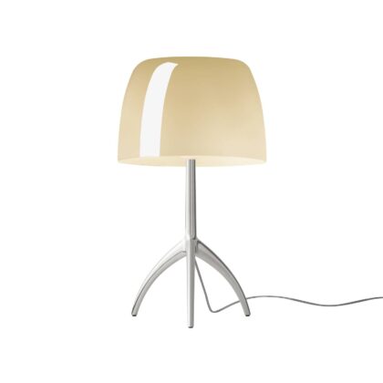 Levné svítidlo od značky Foscarini krémová/hliník foukané sklo/hliník