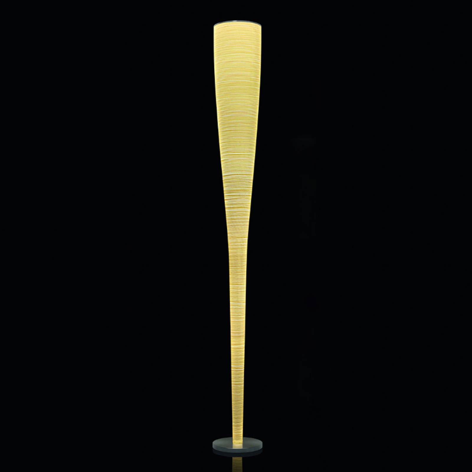 Levné světlo Foscarini Mite LED stojací lampa Levné svítidlo od značky Foscarini žlutý skelná tkanina/vlákno Kevlar®/kov/ocel