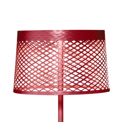 Levné svítidlo od značky Foscarini karmínově červená Kompozitní materiál ze skleněných vláken/PMMA/kov/hliník