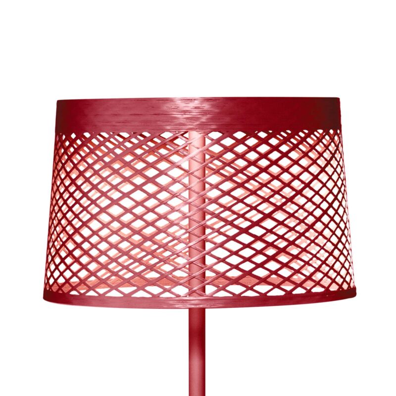 Levné svítidlo od značky Foscarini karmínově červená Kompozitní materiál ze skleněných vláken/PMMA/kov/hliník