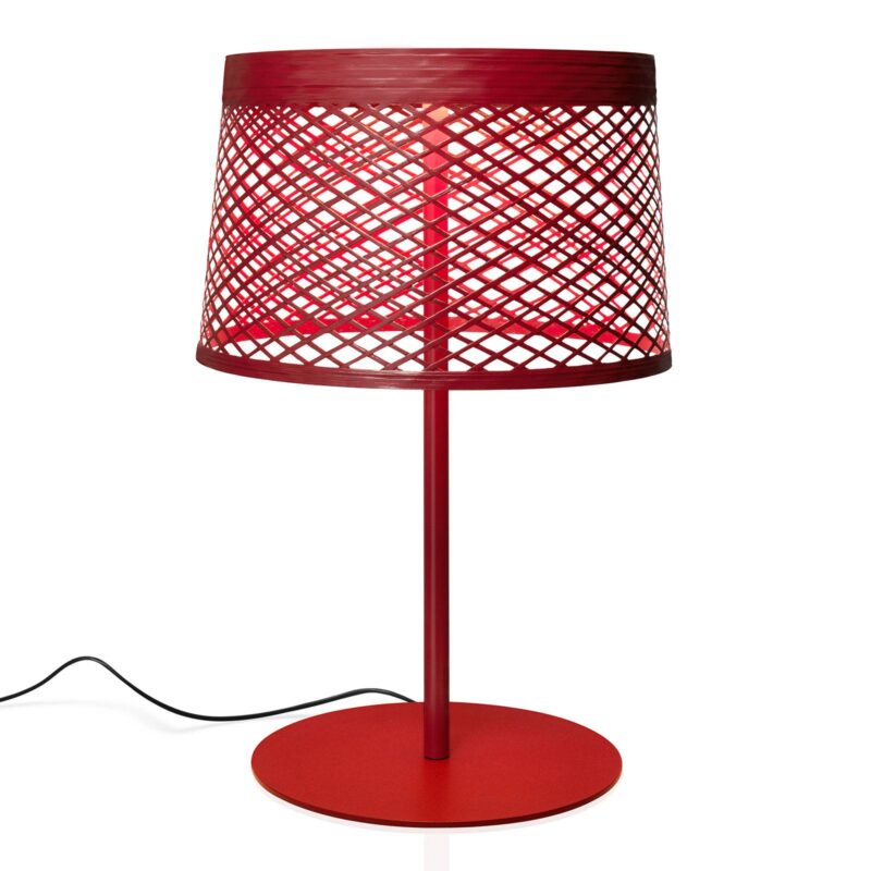 Levné svítidlo od značky Foscarini karmínově červená Kompozitní materiál ze skleněných vláken/PMMA/kov/hliník