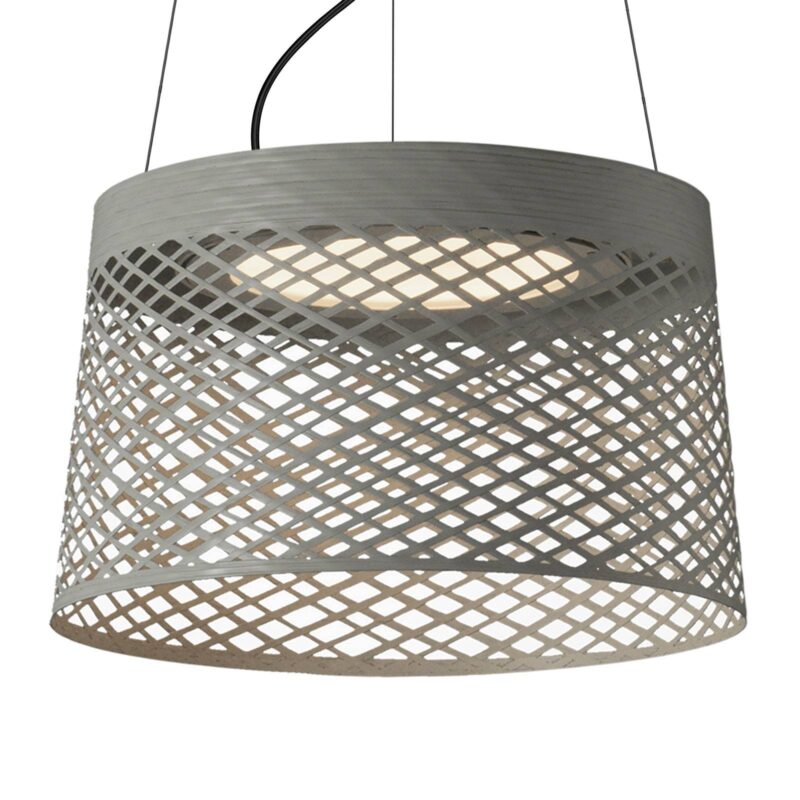 Levné svítidlo od značky Foscarini šedá kompozitní materiál ze skleněných vláken/PMMA/kov/hliník
