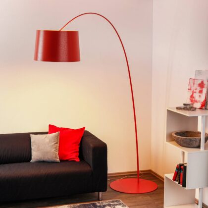 Levné svítidlo od značky Foscarini purpurová kompozitní materiál ze skleněných vláken/PMMA/polykarbonát/kov