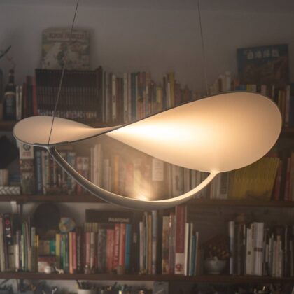 Levné svítidlo od značky Foscarini bílá Plast/hliník
