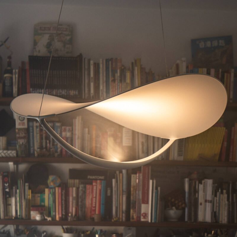 Levné svítidlo od značky Foscarini bílá Plast/hliník