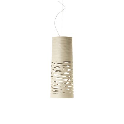 Levné svítidlo od značky Foscarini šedobéžová kompozitní materiál ze skleněných vláken/kov pochromovaný/hliník