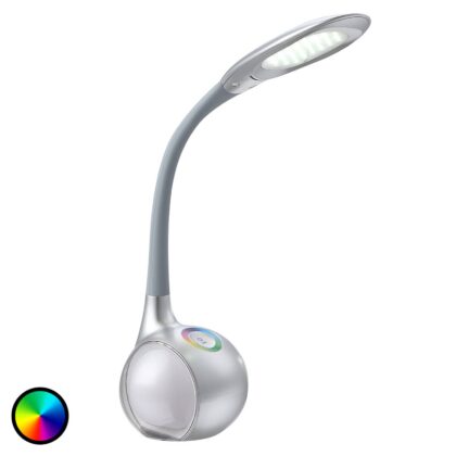 Levné svítidlo od značky Globo stříbrná plast